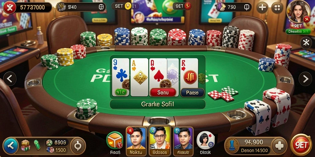 Tampilan screenshot gameplay 9ET yang menarik dan spektakuler.