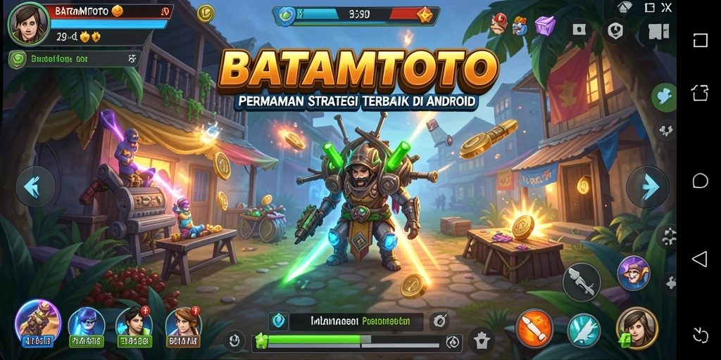 Screenshot gameplay menyerupai strategi klasik yang menantang.