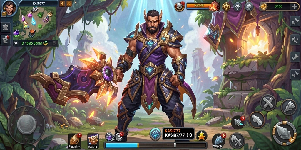 Tampilan gameplay KASIR777 yang mengasyikkan di dunia MMORPG.