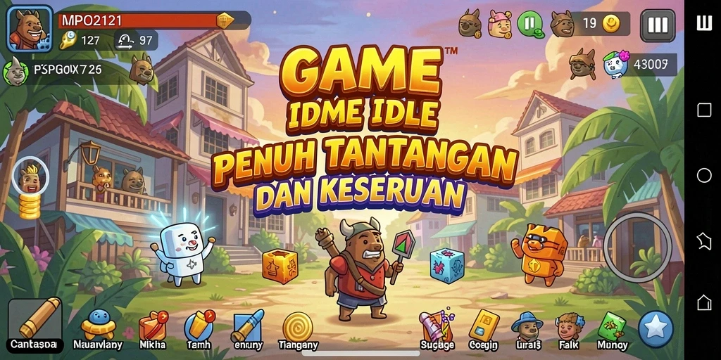 Tampilan gameplay MPO2121 yang menarik dan menantang.