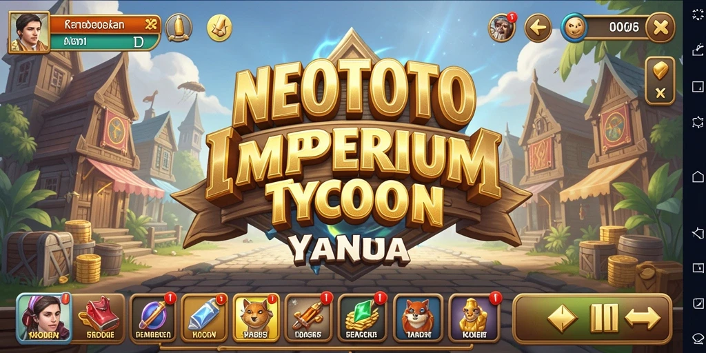 Gameplay NEOTOTO yang menarik dan interaktif dalam dunia Tycoon.