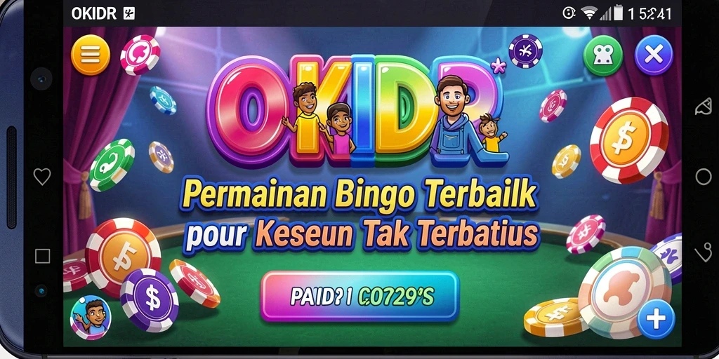 Screenshot gameplay OKIDR menampilkan keseruan permainan Bingo.
