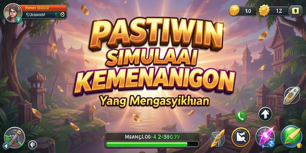Tangkapan layar PASTIWIN menunjukkan momen gameplay simulasi yang mendebarkan.