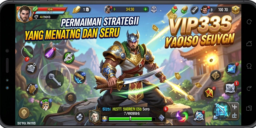 Screenshot yang menampilkan gameplay menarik di VIP333.